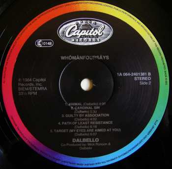 LP Lisa Dal Bello: Whōmănfoursāys