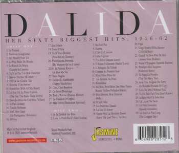 2CD Dalida: Her Sixty Biggest Hits , 1956-1962