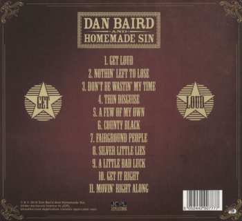 CD Dan Baird And Homemade Sin: Get Loud!