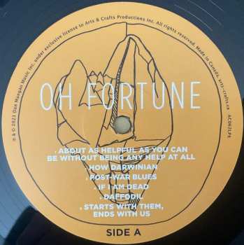 2LP Dan Mangan: Oh Fortune DLX | LTD