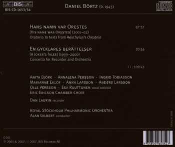 2CD Alan Gilbert: His Name Was Orestes - An Oratorio After Aeschylus