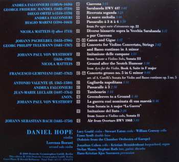 4CD/Box Set Daniel Hope: It's Me - The Baroque & Romantic Albums