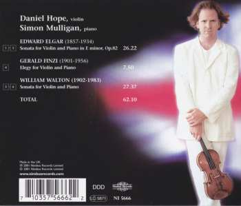 CD Sir Edward Elgar: The Sonatas For Violin And Piano / Elegy