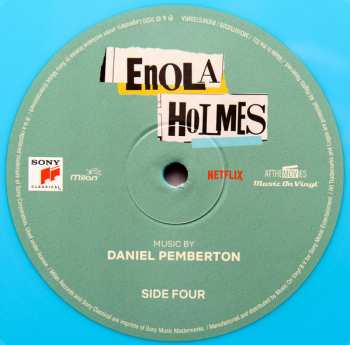 2LP Daniel Pemberton: Enola Holmes (Music From The Netflix Film) LTD | NUM | CLR