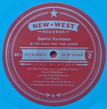 LP Daniel Romano: If I've Only One Time Askin' CLR | LTD