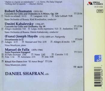 CD Даниил Шафран: Schumann / Kabalevsky / Haydn / Falla