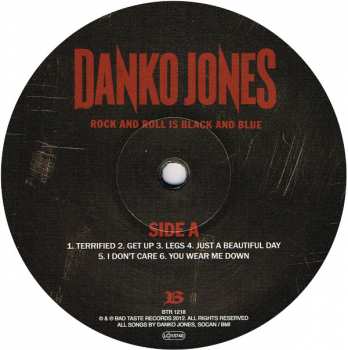 LP Danko Jones: Rock And Roll Is Black And Blue