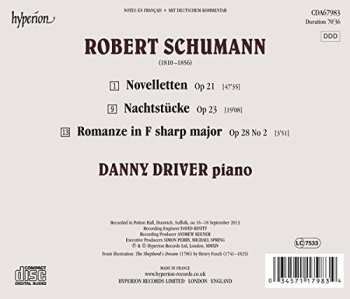 CD Danny Driver: Schumann: Novelletten & Nachtstücke