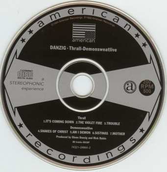 CD Danzig: Thrall-Demonsweatlive