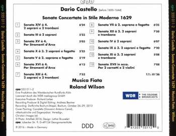 CD Musica Fiata: Sonate Concertate 1629