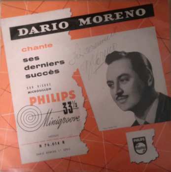 LP Dario Moreno: Chante Ses Derniers Succès