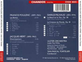 CD Jacques Ibert: Le Bœuf Sur Le Toit, La Création Du Monde / Suite: Les Biches / Divertissement