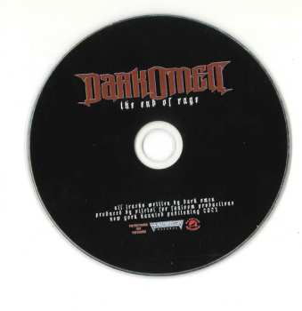 CD Dark Omen: The End Of Rage