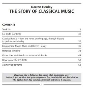 4CD Marin Alsop: The Story Of Classical Music