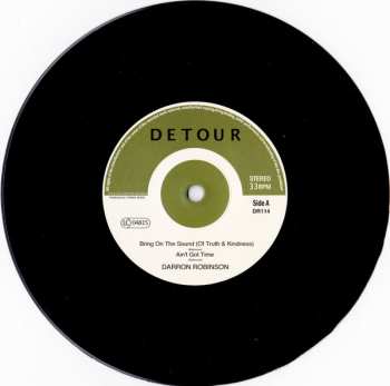 SP Darron Robinson: Bring On The Sound (Of Truth & Kindness)