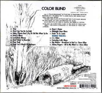 CD Dave Allen "The Man": Color Blind LTD