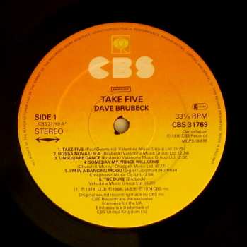 LP Dave Brubeck: Take Five