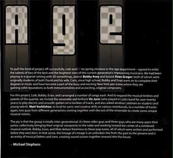 CD David Liebman: Lineage
