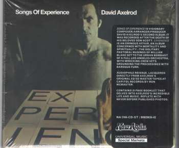 CD David Axelrod: Songs Of Experience