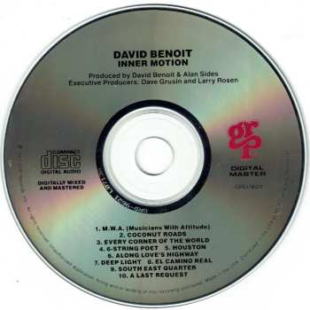 CD David Benoit: Inner Motion