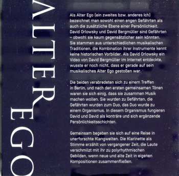 CD David Bergmüller: Alter Ego DIGI