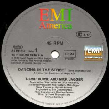 LP David Bowie: Dancing In The Street