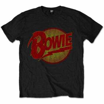 Merch David Bowie: Dětské Tričko Vintage Diamond Dogs Logo David Bowie  7-8 let