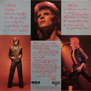 LP David Bowie: Pinups