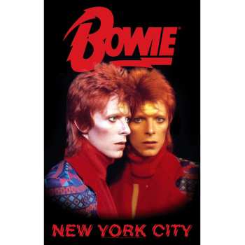 Merch David Bowie: Textil-Poster New York City