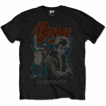 Merch David Bowie: T-Shirt 1972 World Tour