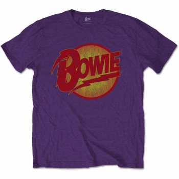 Merch David Bowie: Tričko Vintage Diamond Dogs Logo David Bowie  L