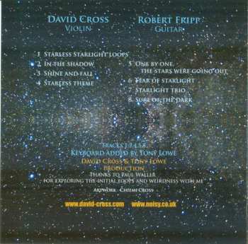 CD Robert Fripp: Starless Starlight