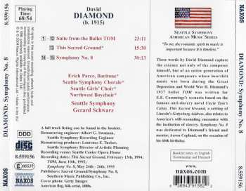 CD Gerard Schwarz: Symphony No. 8 • Suite From The Ballet Tom • This Sacred Ground