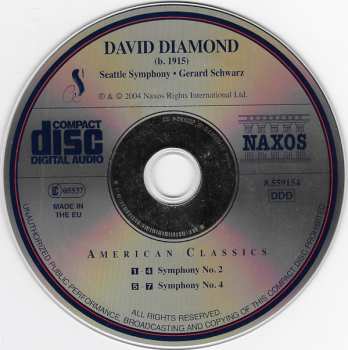 CD Gerard Schwarz: Symphonies Nos. 2 And 4