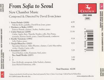 CD David Evan Jones: From Sofia To Seoul | New Chamber Music