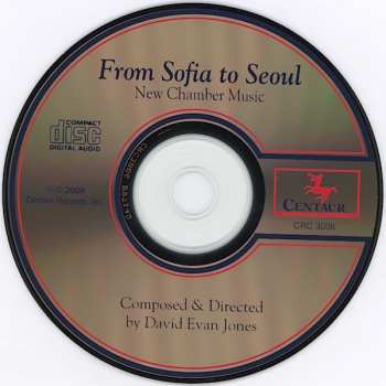 CD David Evan Jones: From Sofia To Seoul | New Chamber Music