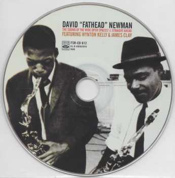 CD David "Fathead" Newman: The Sound Of The Wide Open Spaces ! + Straight Ahead