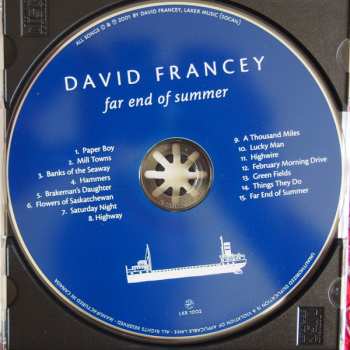 CD David Francey: Far End Of Summer