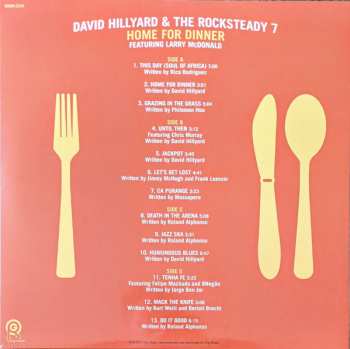 2LP The Dave Hillyard Rocksteady 7: Home For Dinner CLR