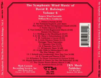 CD David Holsinger: The Symphonic Wind Music Of David R. Holsinger Volume 6