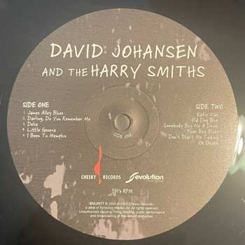 LP David Johansen And The Harry Smiths: David Johansen And The Harry Smiths LTD | NUM