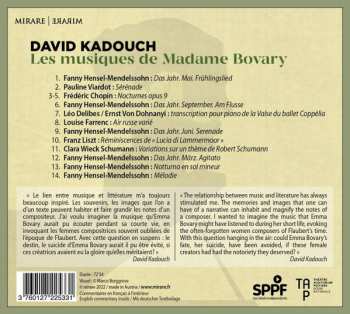 CD David Kadouch: Les Musiques De Madame Bovary