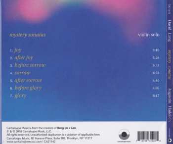 CD Augustin Hadelich: Mystery Sonatas