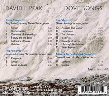 CD David Liptak: Dove Songs