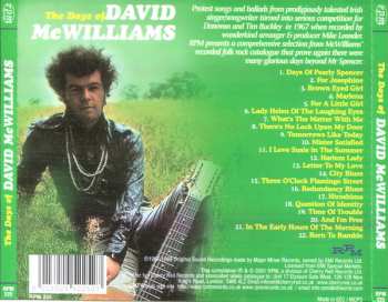 CD David McWilliams: The Days Of David McWilliams
