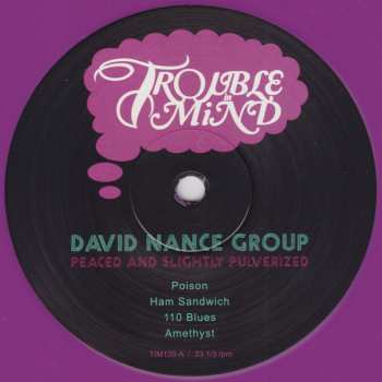 LP David Nance Group: Peaced And Slightly Pulverized CLR | LTD