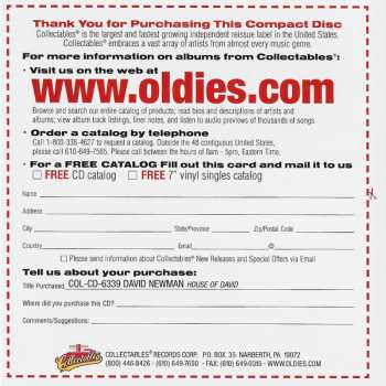 CD David "Fathead" Newman: House Of David