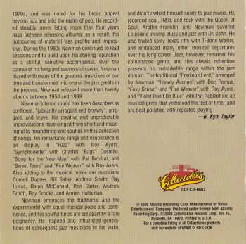 2CD David "Fathead" Newman: Lonely Avenue / Newmanism