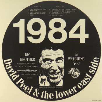 LP David Peel & The Lower East Side: 1984