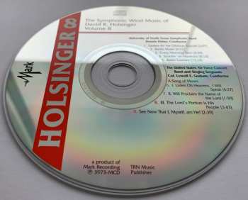 CD David Holsinger: The Symphonic Wind Music Of David R. Holsinger - Volume 8